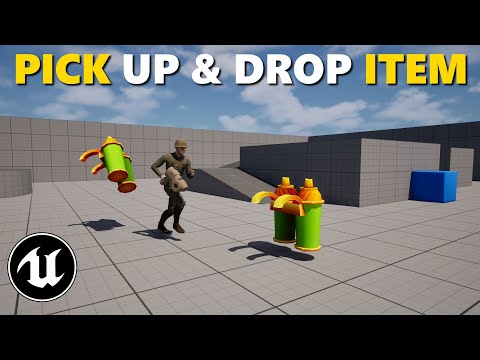 Pick Up And Drop Item With Physics In Unreal Engine 5