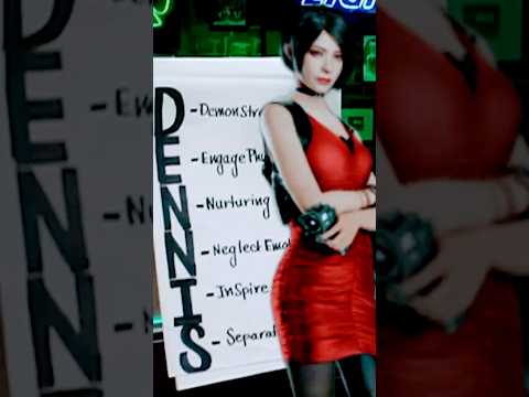 Did Ada Use The DENNIS System on Leon? #residentevil #residentevil2019 #adawong #gaming #shorts