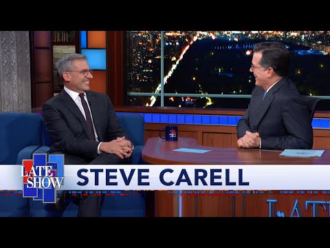 Steve Carell and Stephen Colbert Re-enact Their Sketch "Waiters Nauseated By Food"