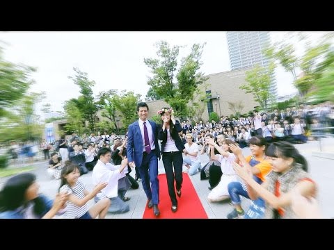 NLPサプライズ『人生のバディ』フラッシュモブ プロポーズ FlashMob Surprise Proposal / ♪ Edge Of Grory - Glee