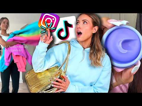 Buying OVERHYPED Products from TIK TOK & INSTAGRAM... are they worth it?
