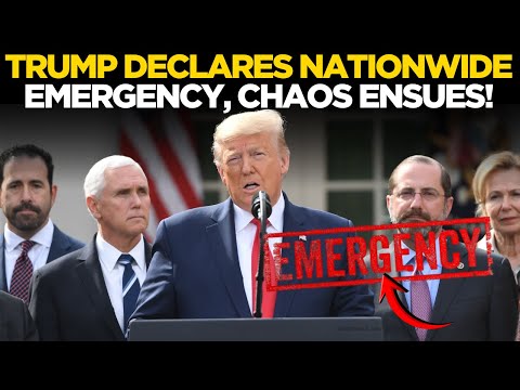 Donald Trump Declares Emergency LIVE | Historic White House Announcement Rocks the Nation! US News