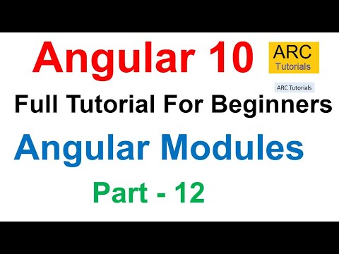 Angular 10 Tutorial #12 - Modules | Angular 10 Tutorial For Beginners
