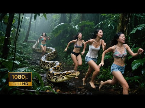 【FULL MOVIE】美女探險隊誤入死亡雨林，不料遇到食人族，獵殺遊戲開始！#电影 #冒险