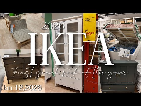 IKEA NEW HOME DECOR 2026 \\ ALL NEW IKEA FURNITURE \\ SHOP WITH ME VIDEO