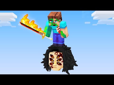 Minecraft But It's Only 1 DEMON Block