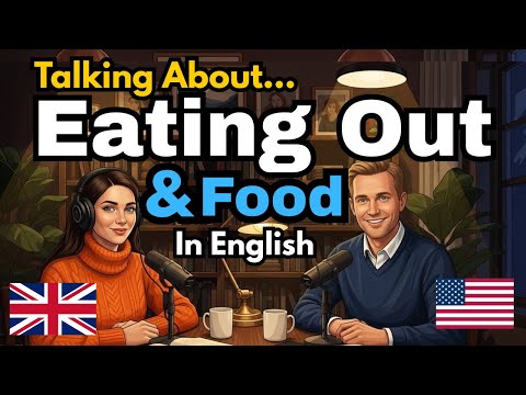 How to Talk About Eating Out & Food in English | English Conversation Practice