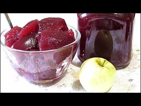 ЯБЛОЧНО - МАЛИНОВОЕ ПОВИДЛО. Заготовки в этом году.