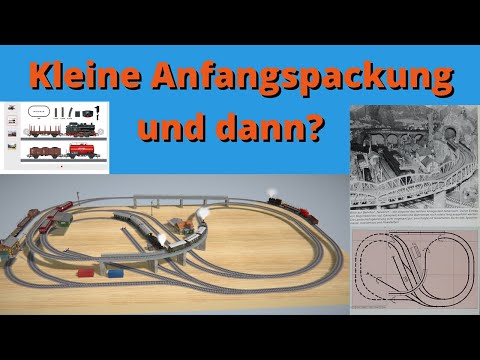 Lots of activity in a small space, not just Märklin, in H0 scale, 185x120cm is sufficient!