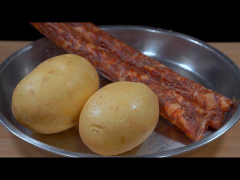用香腸搭配土豆，味道居然這麽好吃，八十年廚師的經驗教給大家方法，出鍋香氣撲鼻！#家常菜 #like #cooking #美食 #delicious #烹飪 #美味