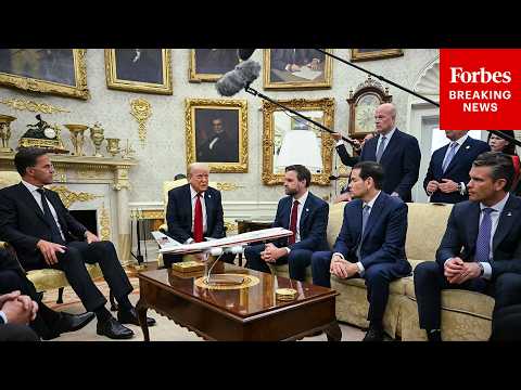 BREAKING NEWS: Trump Takes Multiple Questions After Threatening Russia With 100% Tariff With Rutte