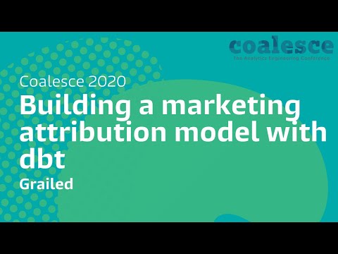 Building a marketing attribution model with dbt