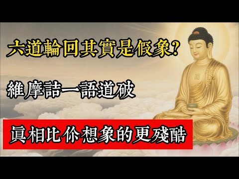 六道輪迴其實是假象？維摩詰一語道破：真相比你想象的更殘酷!#佛教 #佛家 #佛法 #佛學知識 #佛學智慧 #修心修行 #佛教文化