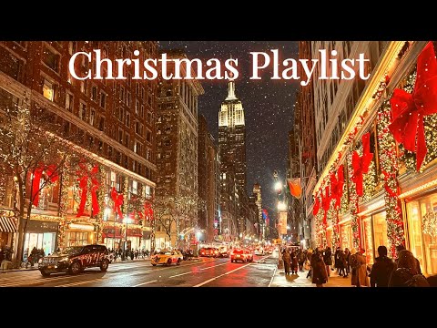 [playlist] 크리스마스 D-5 🎄 지금 뉴욕 거리는 온통 축제 중! 기분 전환 200% 보장하는 경쾌한 캐롤🥂✨ㅣNYC Party Carols (광고없음 카페음악 매장음악)