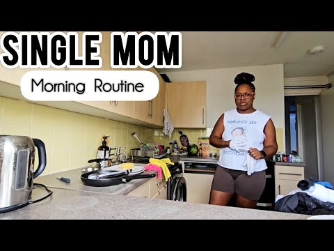 Single Mom Morning Routine | Last Day before school restarts & Grocery Shop
