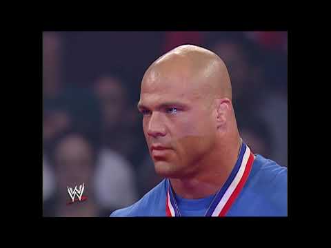 Kurt Angle Confronts Vince McMahon SmackDown, Sept  25, 2003