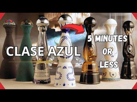All you need to know about Clase Azul Tequila in 5 minutes or less!