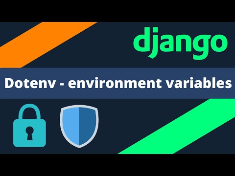 Configure environment variables with Dotenv in Django