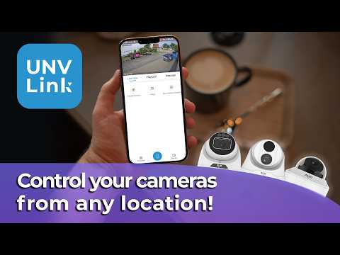 UNV-Link App Tutorial – How to View Uniview cameras on your iPhone or Android