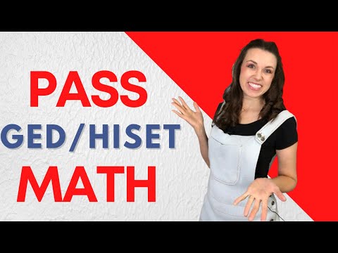 50 HiSET & GED Math Problems to Pass FAST in 2023