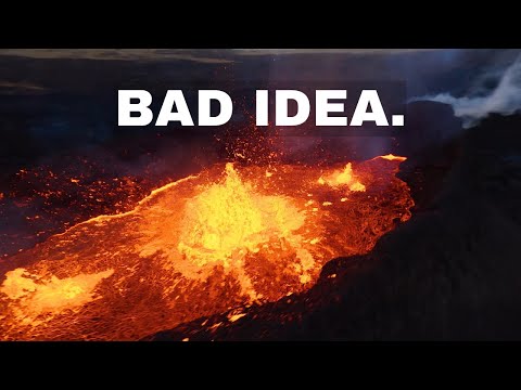 Flying my FPV drone where NO ONE else would | Iceland Volcano eruption