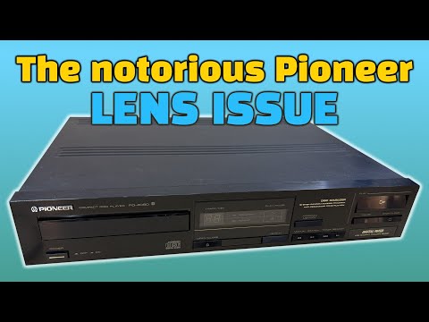 Pioneer PD-4050 suffering from common missing lens problem