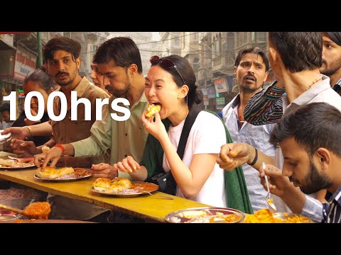 100hrs Eating INDIAN STREET FOOD in India's BIGGEST CITY (MUMBAI)