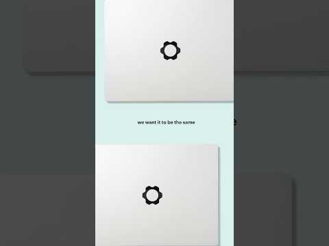 It's the same - and that's the point. #frameworklaptop13