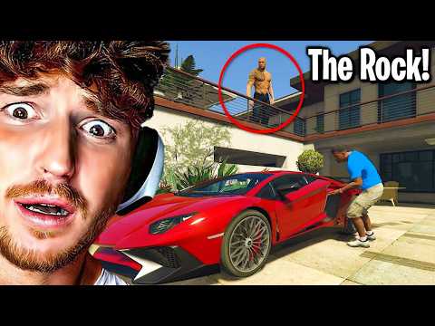 STEALING CELEBRITY CARS in GTA 5..