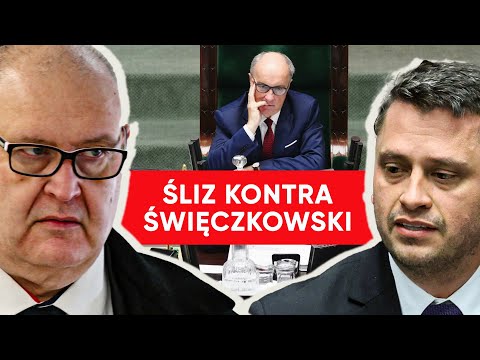 Śliz kontra prezes TK. Święczkowski wypomniał mu: Źle to będzie wyglądało jak komornik...