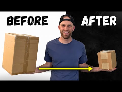 How to Resize a Cardboard Box | Easy DIY Shipping Tutorial