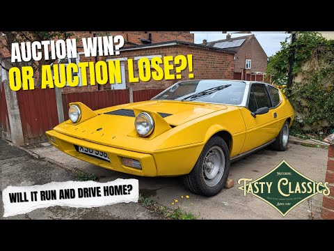 26 Years OFF THE ROAD! Will This AUCTION FIND 1978 Lotus Elite RUN & DRIVE?