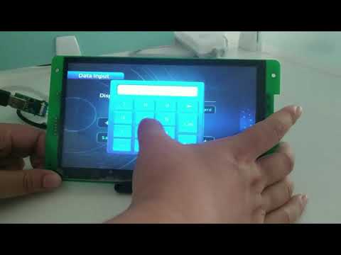 DWIN Tutorial:how to save data into flash for T5/T5L series smart LCD display---from DWIN Technology