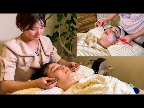 ASMR/I DARE YOU TO FINISH THIS FACIAL VIDEO WITHOUT FALLING ASLEEP!!!! (be honest tho)