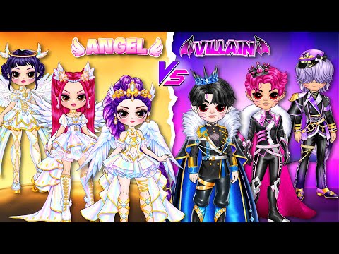 K-Pop Demon Hunters | Huntrix & Saja Boys: Angel or Villain? | Best DIY Fashion Paper Dolls