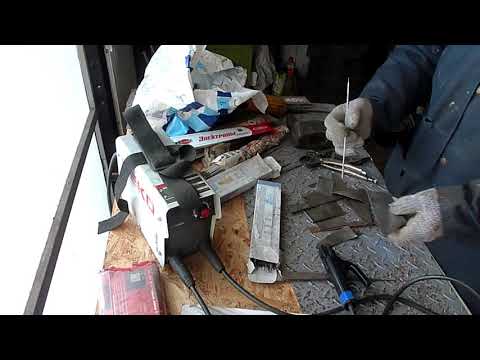 Как сварить тонкий листовой металл, электродом любой толщины.#howtolearnarcwelding
