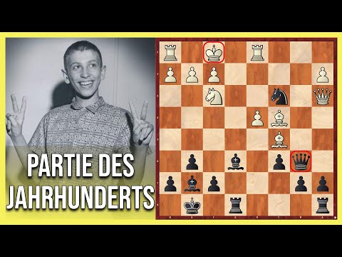 WUNDERKIND plays game of the century || Donald Byrne vs. Robert James Fischer