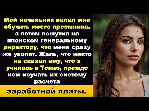Мой начальник пошутил о том, что уволит меня, на японском языке — он не знал, что я свободно на нём
