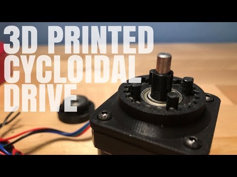 3D Printed Cycloidal Drive | What They Are, How They Work, and Testing