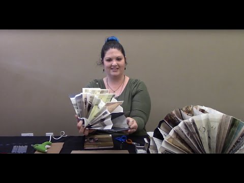 Recycled Book Club: Accordion Organizer