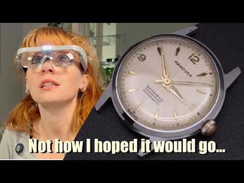 The Struggle of Learning Mechanical Watch Repair is Real!