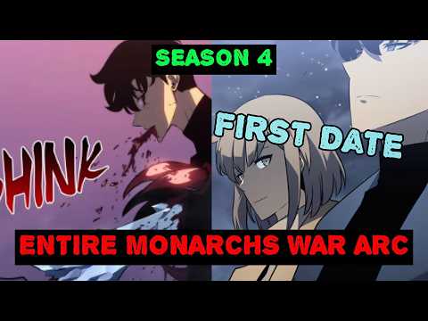 Solo Leveling Entire Monarchs War Arc in 70 Minutes (Manhwa Version)