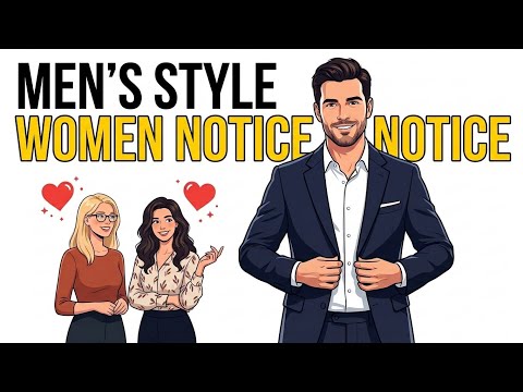 Dress Like This and Women Notice You Instantly (Men’s Style Psychology)