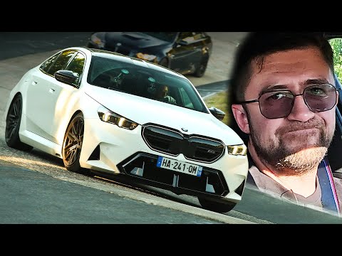 Dancing the BIG NEW BMW G90 M5 on the Nürburgring!