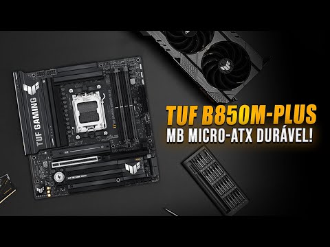 TUF GAMING B850M PLUS 👾 ASUS MICRO-ATX MOTHERBOARD!