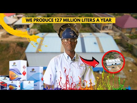 MOVED FROM CANADA TO GHANA, NOW I OWN A FACTORY IN GHANA