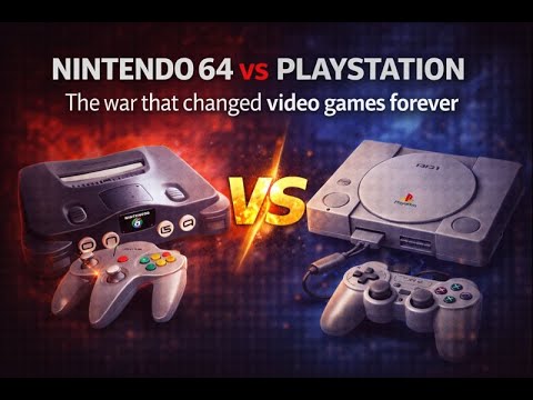 NINTENDO 64 vs PLAYSTATION | the war that changed video games forever