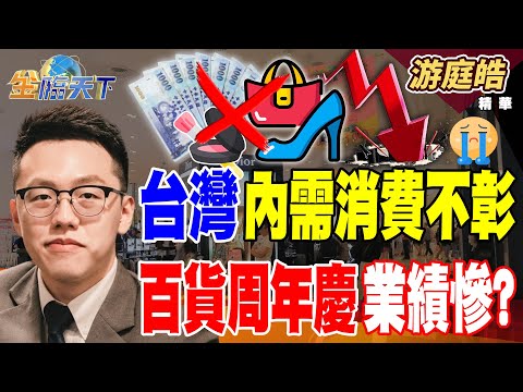 【精華】台灣內需消費不彰 百貨周年慶業績慘？ 環團尬上資料中心 AI機房旁設發電機？#游庭皓 #金臨天下 @tvbsmoney  20251210