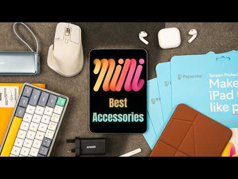 THE BEST iPad Mini 7 Accessories! MY PERSONAL SET UP!
