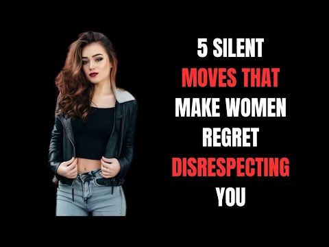 5 Silent Moves That Make Her Rethink Disrespect | Stoicism